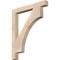 Ekena Millwork Westlake Block Smooth Bracket, Douglas Fir, 3 1/2"W x 32"D x 38"H BKT04X32X38WTL05SDF - alternate 1